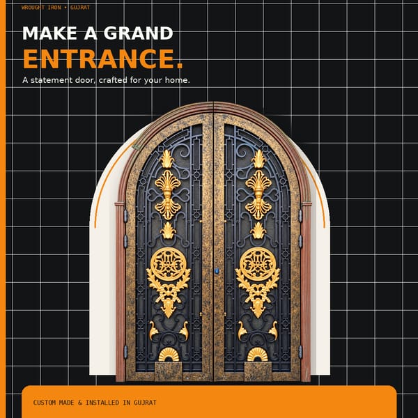 Buildora Luxury Double Door & Grand Entrance Arch