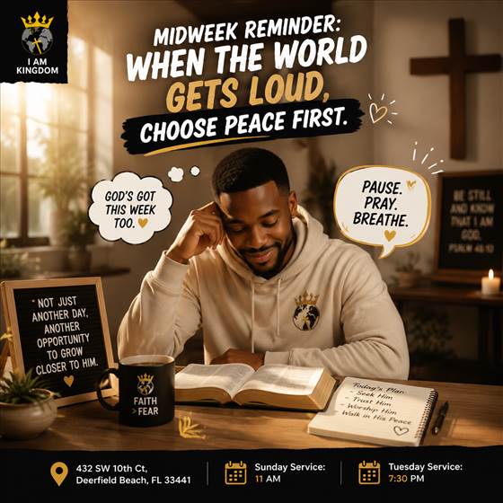 I AM Kingdom Midweek Reminder