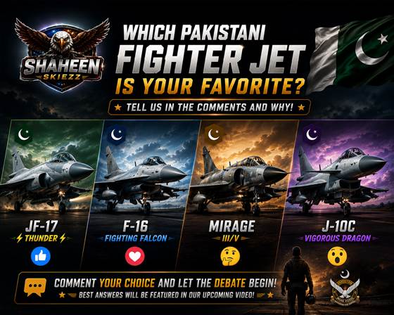 Shaheen Skies Fighter Jet Poll