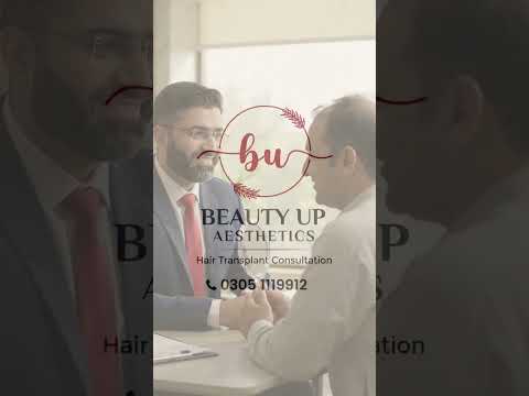 Hair Transplant in Lahore | Dr. Mufassar | Beauty Up Aesthetics #Shorts